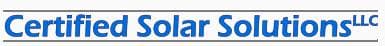 Certified Solar Solutions, Llc