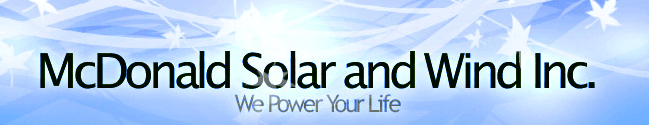 Mcdonald Solar And Wind Inc.