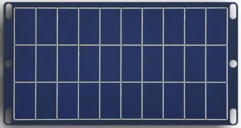 EnergyPal Blue Solaria  Solar Panels 15V 10 W splar panel with holes 15V 10 W splar panel with holes