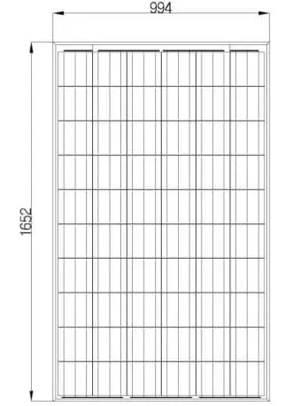 EnergyPal BJ Power  Solar Panels BJ-60Series BJP-250PD