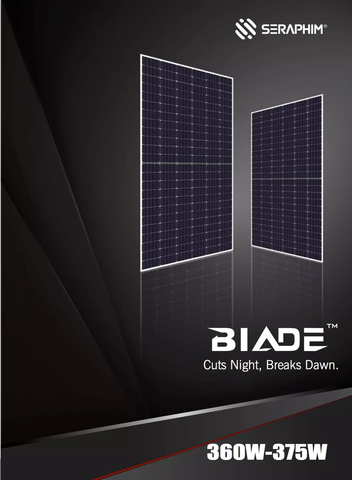 EnergyPal AMM Capital Solar Panels Blade 370W SRP-370-BMA