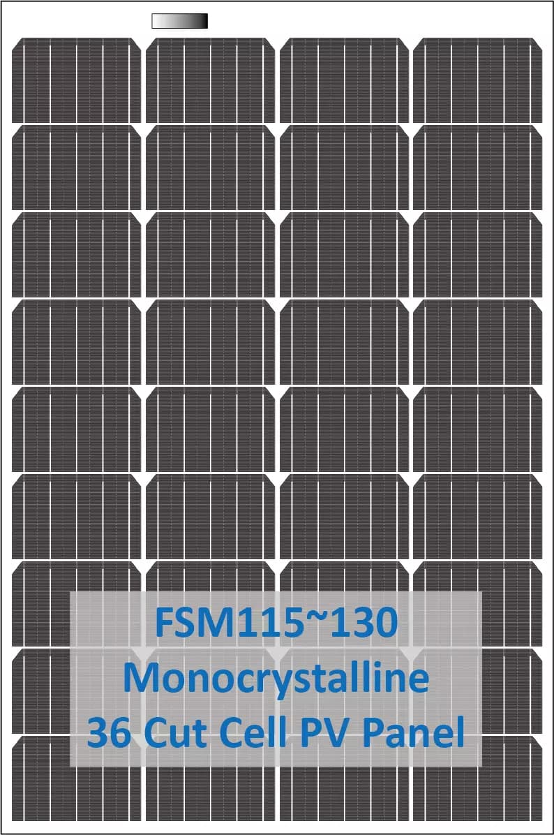 EnergyPal Tamrons Active Solar Panels FSM100~130 FSM110M636