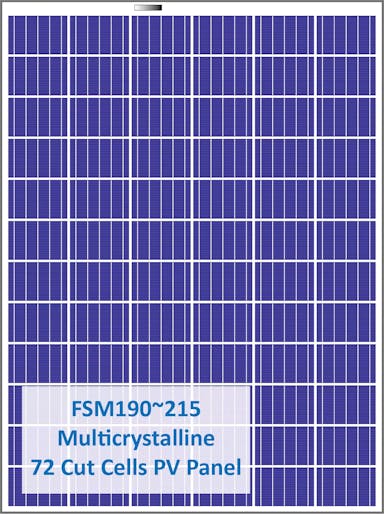 EnergyPal Tamrons Active Solar Panels FSM190~215 FSM205P672