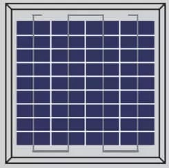 EnergyPal Greenergy Power Solar Panels GP-05 Poly GP-05