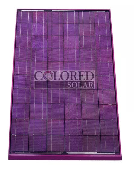 EnergyPal Colored Solar Solar Panels Lavender 230W Lavender 230W