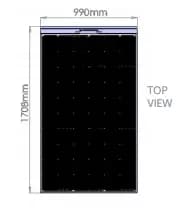 EnergyPal Lumeta Solar Panels Lynx 60 Tile LPP300T