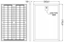 EnergyPal Sunlife Solar Solar Panels SLS020M SLS020M