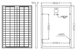 EnergyPal Sunlife Solar Solar Panels SLS020P SLS020P