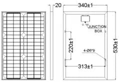 EnergyPal Sunlife Solar Solar Panels SLS025M SLS025M