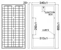 EnergyPal Sunlife Solar Solar Panels SLS030M SLS030M