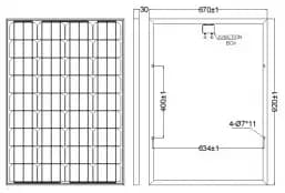 EnergyPal Sunlife Solar Solar Panels SLS085-90M SLS085M