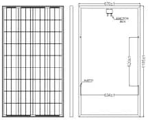 EnergyPal Sunlife Solar Solar Panels SLS115-120P SLS120P