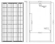 EnergyPal Sunlife Solar Solar Panels SLS120-125M SLS125M
