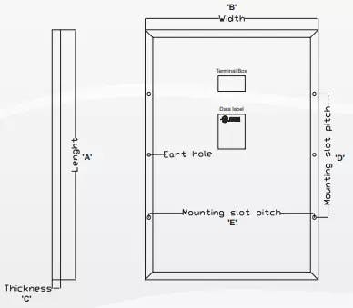 EnergyPal Sirius Solar Energy  Solar Panels SS-90(12V) SS-90(12V)