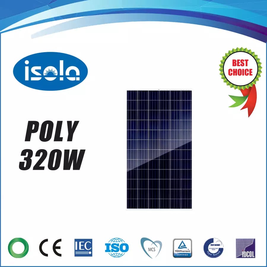 EnergyPal Isola New Energy Solar Panels YH320W-36P YH320W-36P