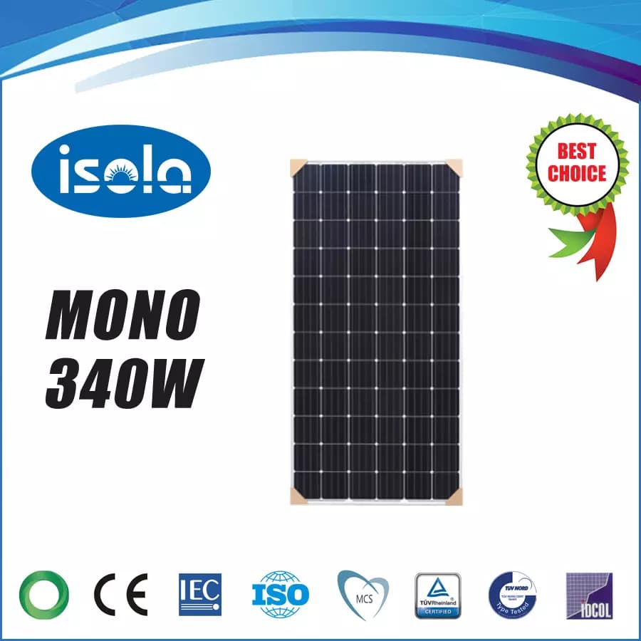 EnergyPal Isola New Energy Solar Panels YH340-36M YH340-36M