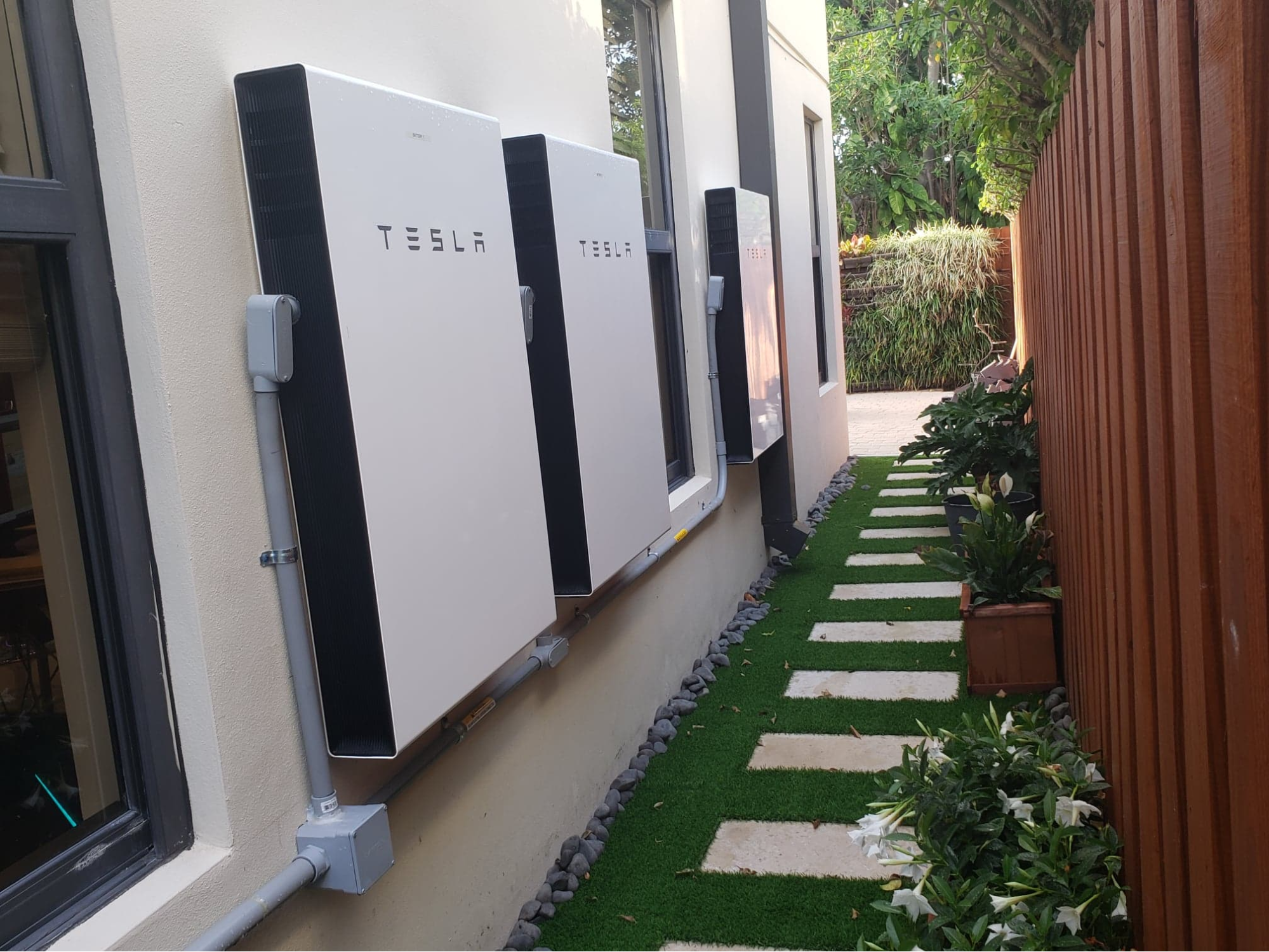 Tesla power wall batteries