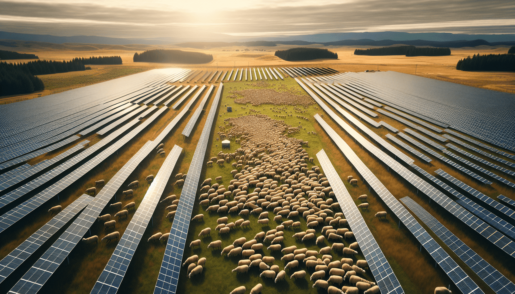Avangrid Employs 5,000 Sheep for Vegetation Management in Pacific Northwest Solar Projects