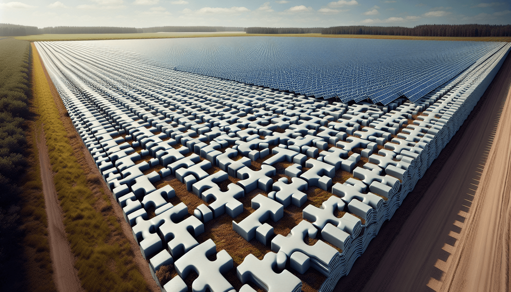 Harnessing the Power of Interlocking PVC Matting for Weed Control in Solar Farms
