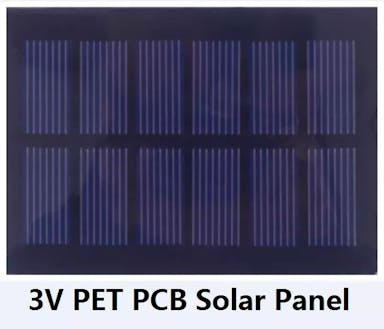 EnergyPal WSL Solar  Solar Panels 0.5W 3V PET PCB solar panel 0.5W 3V PET PCB solar panel