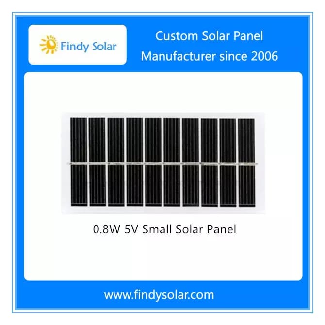 EnergyPal Findy Solar Solar Panels 0.8W 5V Mini Solar Panel FYD-M0.8W5V