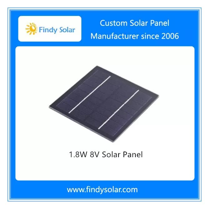 EnergyPal Findy Solar Solar Panels 1.8W 8V Small Solar Panel FYD-M1.8W8V