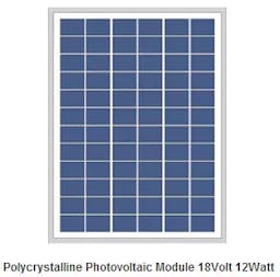 10W Solar Panel,  12V Solar Panel