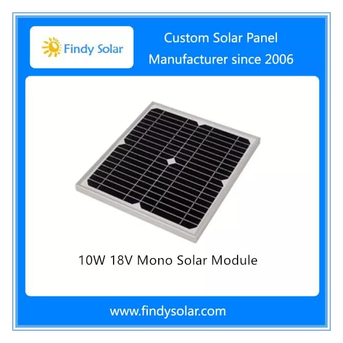 EnergyPal Findy Solar Solar Panels 10W 18V Mono Solar Module FYD-M10W18V