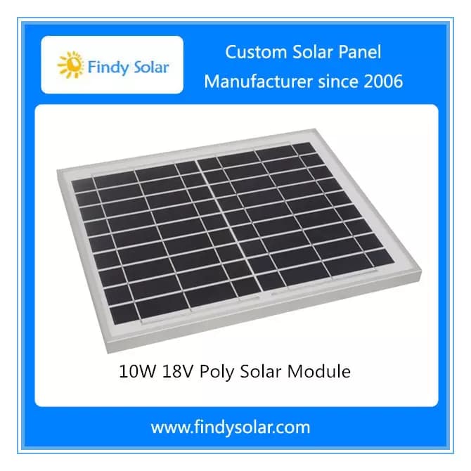 EnergyPal Findy Solar Solar Panels 10W 18V Poly Solar Module FYD-027