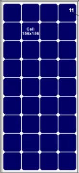 EnergyPal Red Sun Energy Solar Panels 155-170W Solar Photovoltaic Panel M618-170w