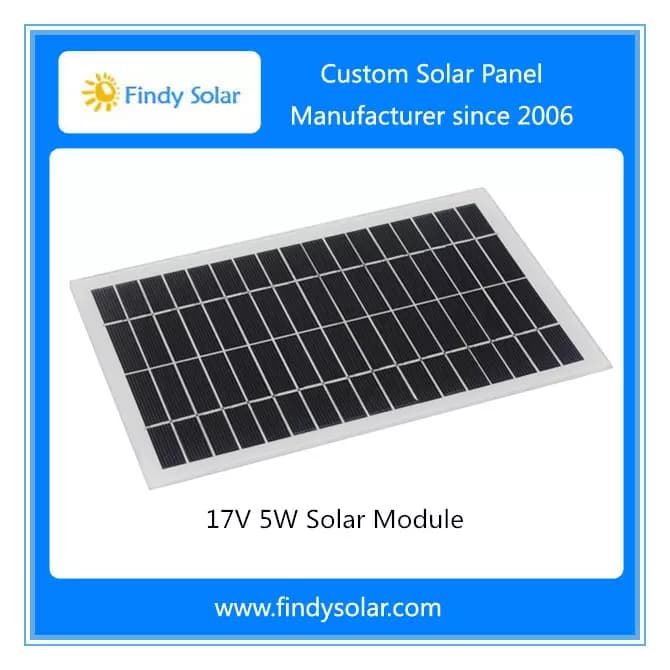 EnergyPal Findy Solar Solar Panels 17V 5W Solar Module FYD-018