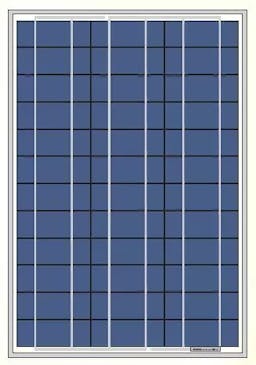EnergyPal Blue Solaria  Solar Panels 18V 52W off-grid solar panel 18V 52W off-grid solar panel