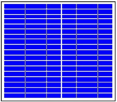 EnergyPal Blue Solaria  Solar Panels 18V DC 10W off-grid solar panel 18V DC 10W off-grid solar panel
