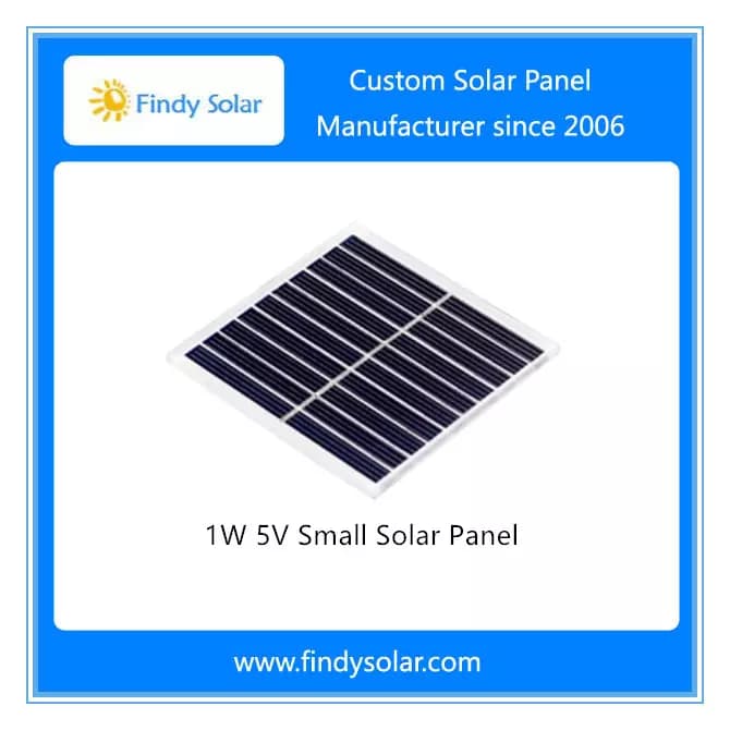 EnergyPal Findy Solar Solar Panels 1W 5V Small Solar Panel FYD-M1W5V