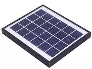 EnergyPal Blue Solaria  Solar Panels 2.5W 6V Glass Solar Panel A-13