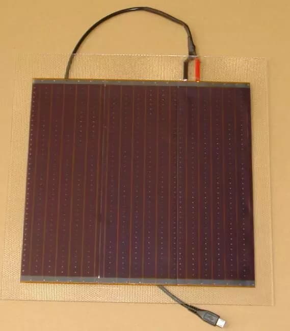 EnergyPal Blue Solaria Solar Panels 2.6W 5.5V flexible amorphous silicon solar panel 2.6W 5.5V flexible amorphous silicon solar panel