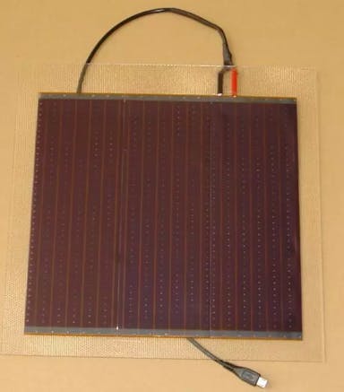 EnergyPal Blue Solaria  Solar Panels 2.6W 5.5V flexible amorphous silicon solar panel 2.6W 5.5V flexible amorphous silicon solar panel