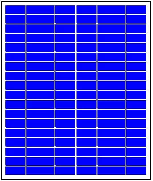 EnergyPal Blue Solaria Solar Panels 20 Watts 18.0 Volts solar panel 20 Watts 18.0 Volts solar panel