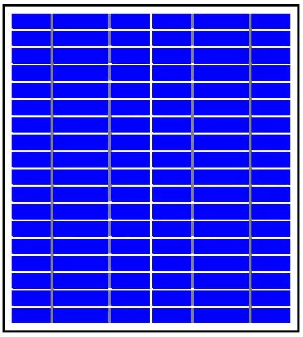 25W 18.2V Solar Panel 1.37