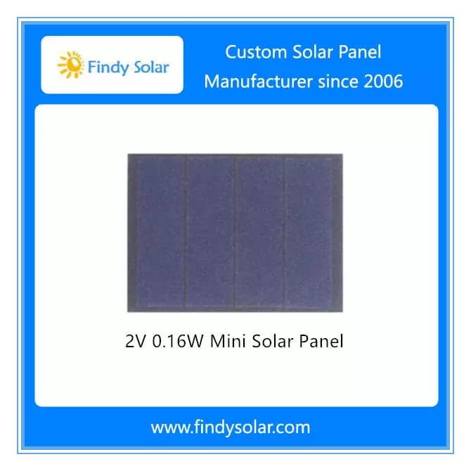EnergyPal Findy Solar Solar Panels 2V 0.16W 80mA Mini Solar Panel FYD-S2V0.16W
