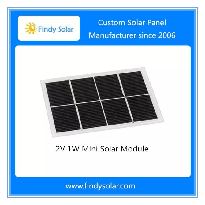 EnergyPal Findy Solar Solar Panels 2V 1W Mini Solar Module FYD-021