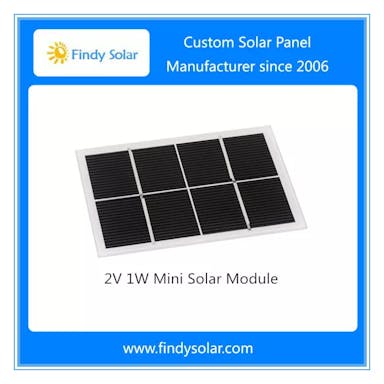 EnergyPal Findy Solar  Solar Panels 2V 1W Mini Solar Module FYD-021
