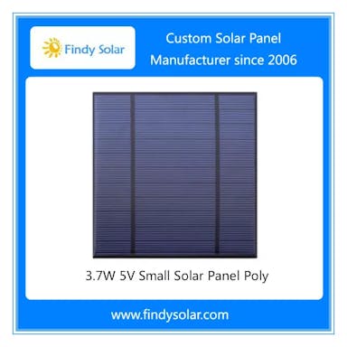 EnergyPal Findy Solar  Solar Panels 3.7 Wp 5.5V Small Solar Panel Poly FYD-P3.7W5.5V