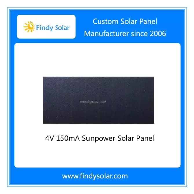 EnergyPal Findy Solar Solar Panels 4V 150mA Sunpower Solar Panel FYD-042