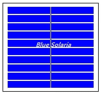 EnergyPal Blue Solaria Solar Panels 5 Volt 150mA 0.75 Watt Polycrystalline PV Panel... A-5V075W