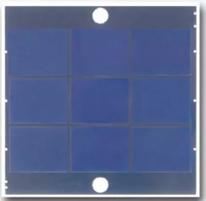 EnergyPal Blue Solaria  Solar Panels 55mm×55mm solar cell solar panel 55mm×55mm solar cell solar panel