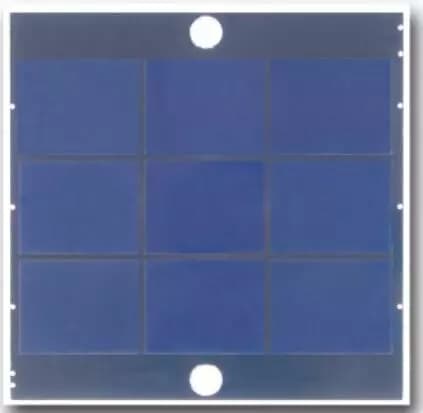 EnergyPal Blue Solaria Solar Panels 55mm×55mm solar cell solar panel 55mm×55mm solar cell solar panel