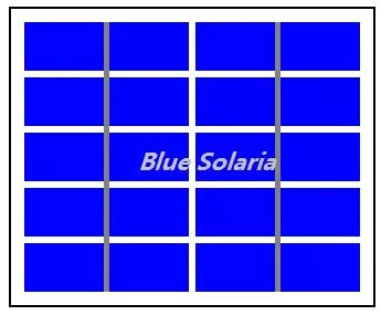 EnergyPal Blue Solaria  Solar Panels 5V 1.2W Epoxy Resin Solar Panel A-5V1.2W