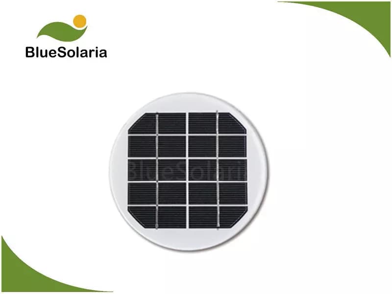EnergyPal Blue Solaria Solar Panels 5V 1.5W Round Solar panel for lighting BSP-007