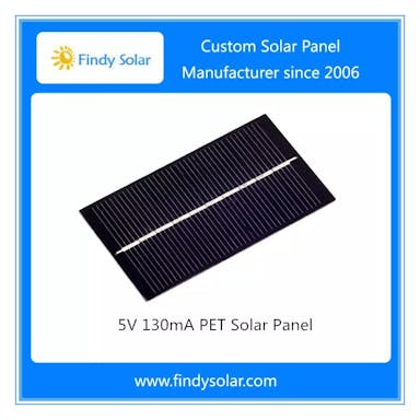 EnergyPal Findy Solar  Solar Panels 5V 130mA PET Solar Panel FYD-022